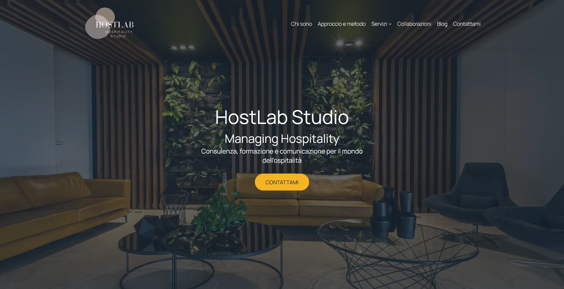 Screenshot di Hostlab Studio