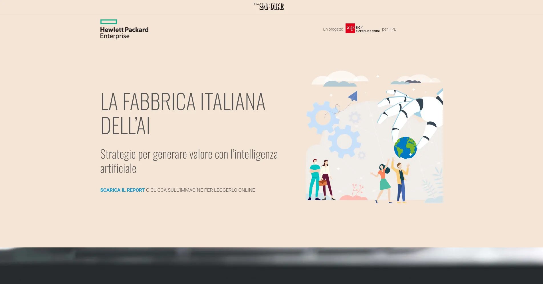 Screenshot del progetto HPE 2025